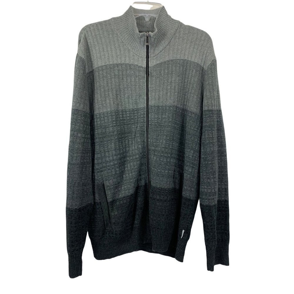 Calvin Klein Men's Full Zip Sweater - Picture 1 of 3